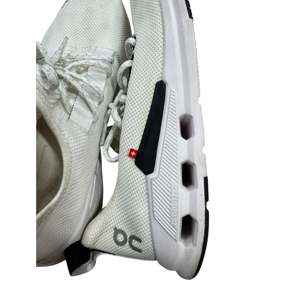 On Cloud Cloudeasy Running Shoes Womens Size 10 White Black Sneakers - Picture 9 of 11